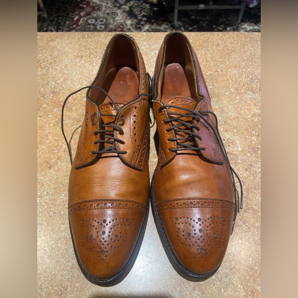Allen Edmonds "Sanford" Leather Shoes Made In USA